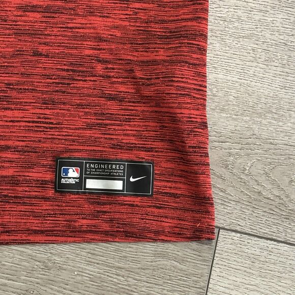 MLB Los Angeles Angels Anaheim Nike Dri Fit Team Issued Shirt Athletic Workout - Picture 4 of 8